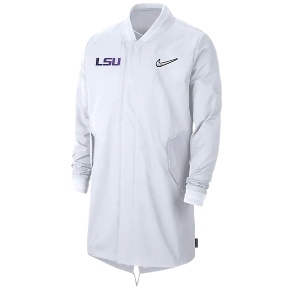 Mens Nike Sideline LSU Tigers On Field Jacket - Picture 1 of 4